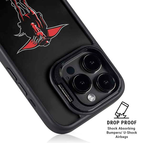 Texas Tech University Red Raiders Logo iPhone 16 Pro Kickstand Case